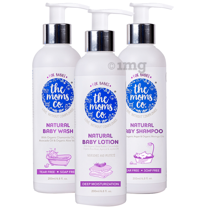 The Moms Co. Natural Bath Essentials for Baby