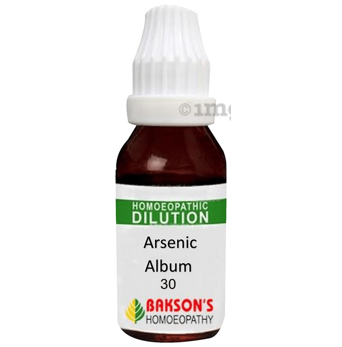 Sbl Arsenicum Album Dilution 30 Ch Dosage Bakson's Arsenic Album Dilution 30 CH: Buy bottle of 30 ml Dilution at
