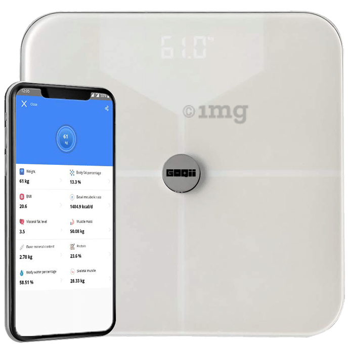 GOQii White Balance Body Composition Monitor with 3 Months Personal Coaching Subscription