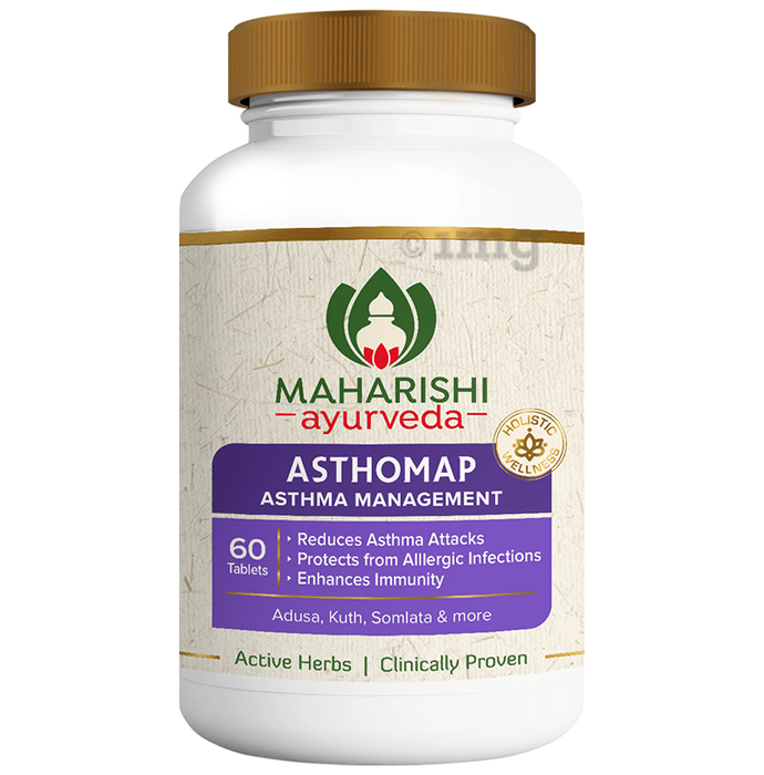Maharishi Ayurveda Asthomap Tablet Buy bottle of 60 tablets at best price in India 1mg