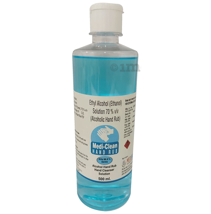 Medi-Clean Hand Rub Sanitizer with 70% Alcohol