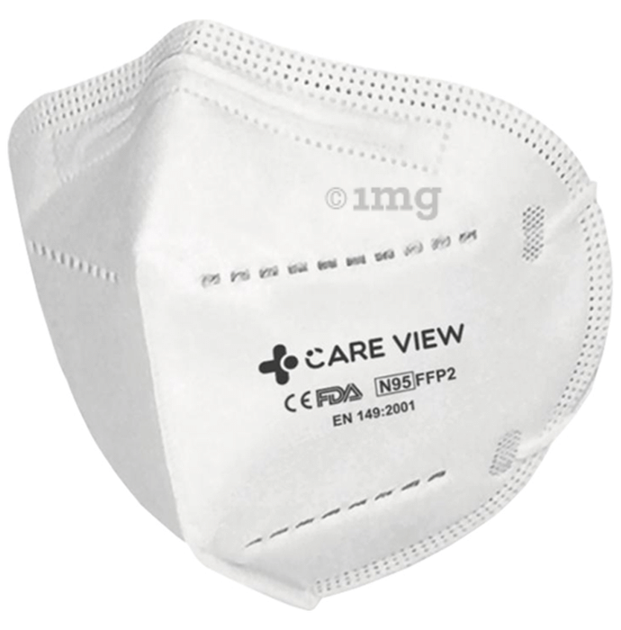 Care View Universal CV1221 N95 FFP2 Certified Earloop with 6 Layers Filtration Protective Mask