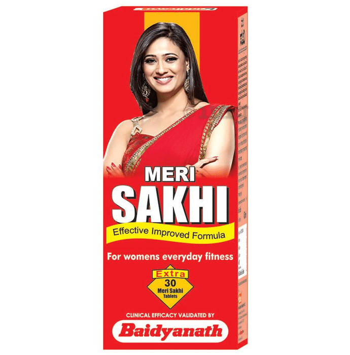 Baidyanath (Nagpur) Meri Sakhi Liquid with Extra 30 Meri Sakhi Tablet