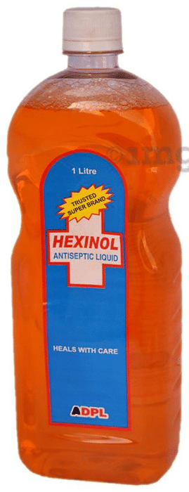 Hexinol Antiseptic Liquid Buy bottle of 1 Ltr Liquid at best price in