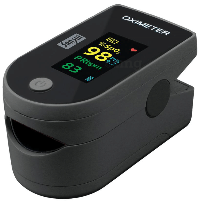 Sansui Digital Fingertip Pulse Oximeter Black