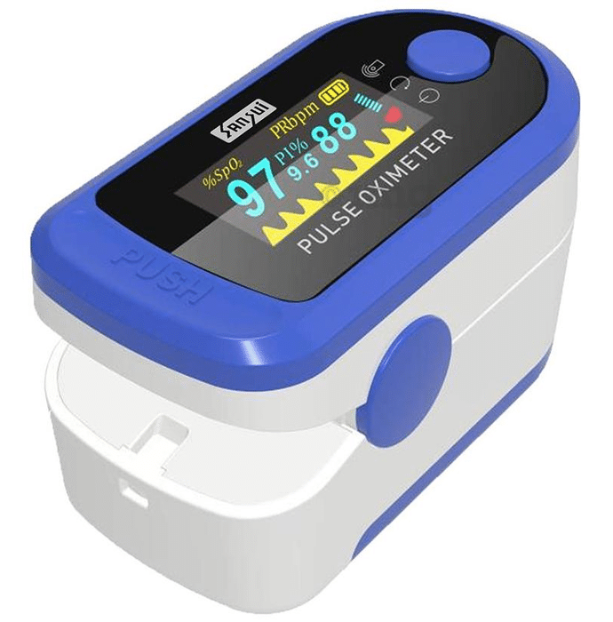 Sansui Digital Fingertip Pulse Oximeter Blue