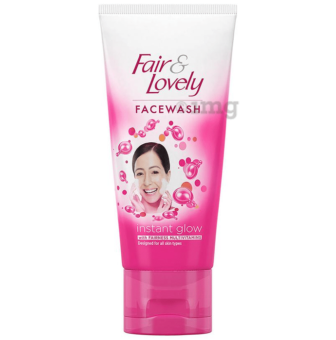Fair & Lovely Instant Glow Face Wash with Fairness Multivitamins