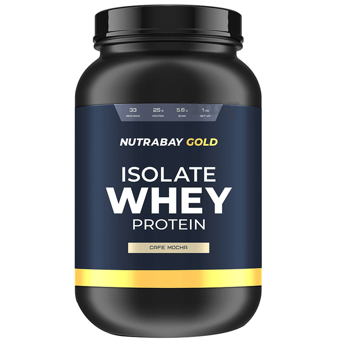 Nutrabay Gold Isolate Whey Protein Cafe Mocha