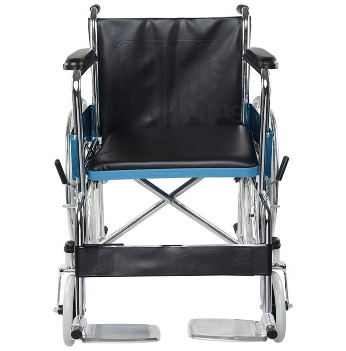 Entros SC8005A Lightweight Wheelchair with Commode Seat Cushion & Pot
