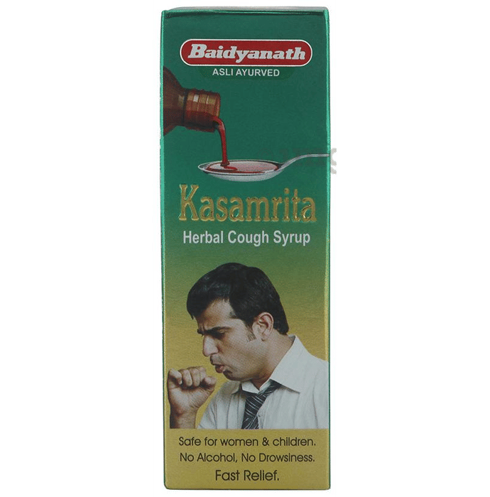 Baidyanath (Jhansi) Kasamrita Herbal Cough Syrup Buy bottle of 100 ml