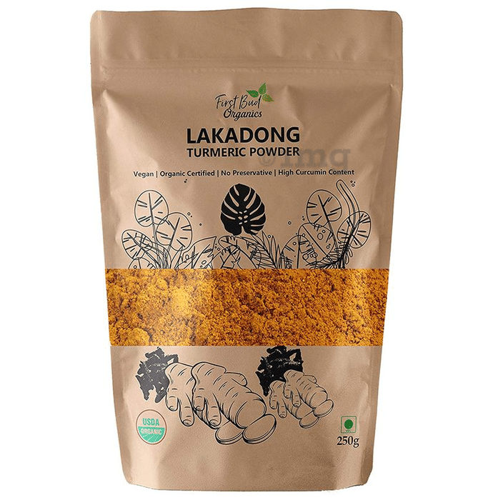 First Bud Organics Lakadong Turmeric Powder