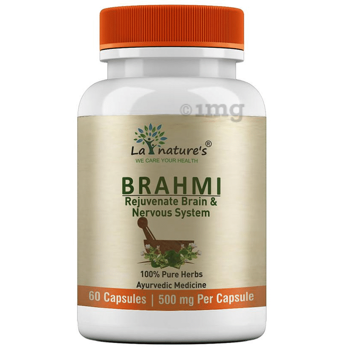 La Nature's Brahmi 500mg Capsule