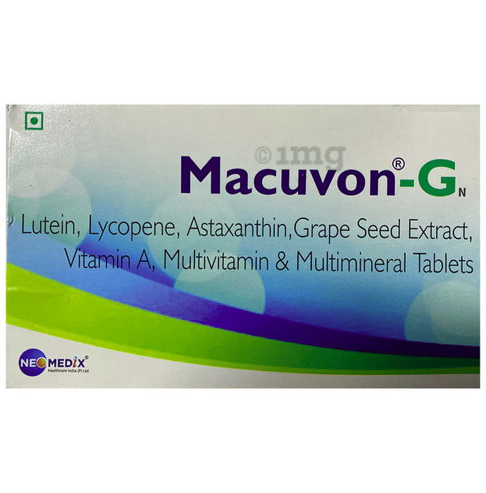 Macuvon Gn Tablet Buy Strip Of 10 Tablets At Best Price In India 1mg