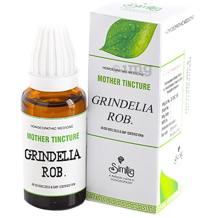 Similia Grindelia Rob Mother Tincture Q: Buy bottle of 30 ml Mother