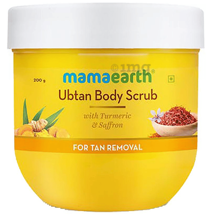 Mamaearth Body Scrub Ubtan Buy jar of 200 gm Scrub at best price in