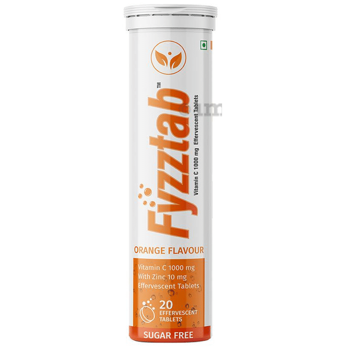 Fyzztab Orange Sugar Free Effervescent Tablet (20 Tablet Each)