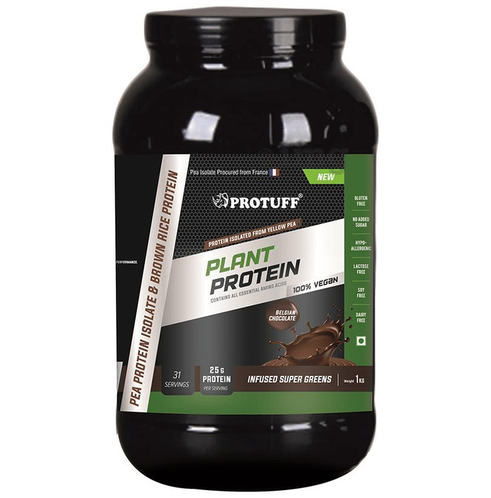 Protuff Belgian Chocolate Plant Protein
