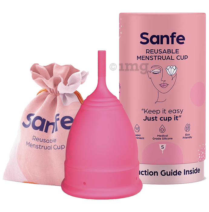 Sanfe Reusable Menstrual Cup Small