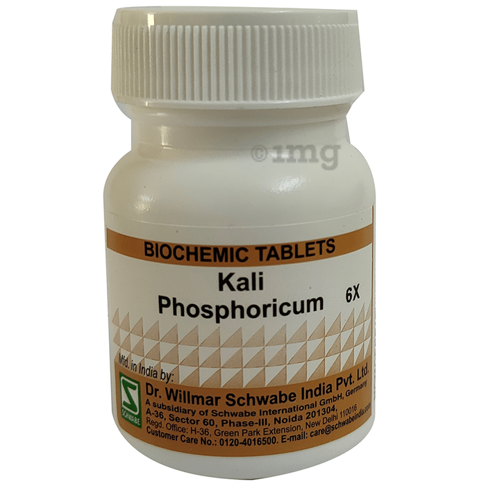 Kali Phosphoricum 6x Uses In Hindi Dr Willmar Schwabe India Kali Phosphoricum Biochemic Tablet 6X: Buy