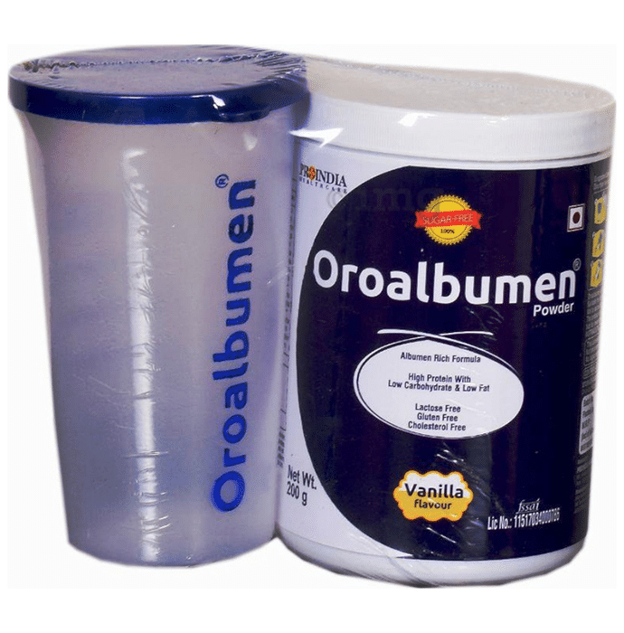 Proindia Healthcare Oroalbumen Powder Vanilla