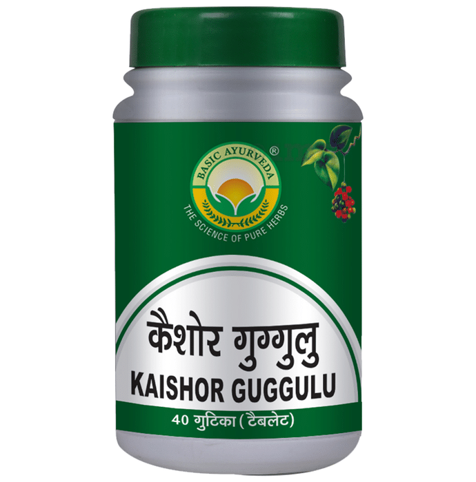 Basic Ayurveda Kaishore Guggulu Tablet: Buy bottle of 40 tablets at ...