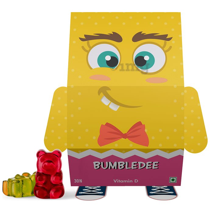 Bumbledee Mango & Strawberry Vitamin D Gummy