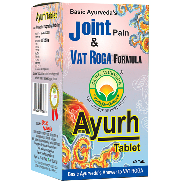 Basic Ayurveda Ayurh Tablet Buy bottle of 40 tablets at best price in