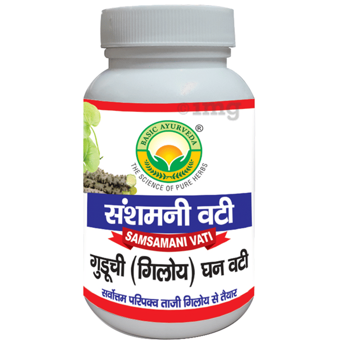 Basic Ayurveda Guduchi Ghana Vati Buy Bottle Of 60 Tablets At Best Price In India 1mg