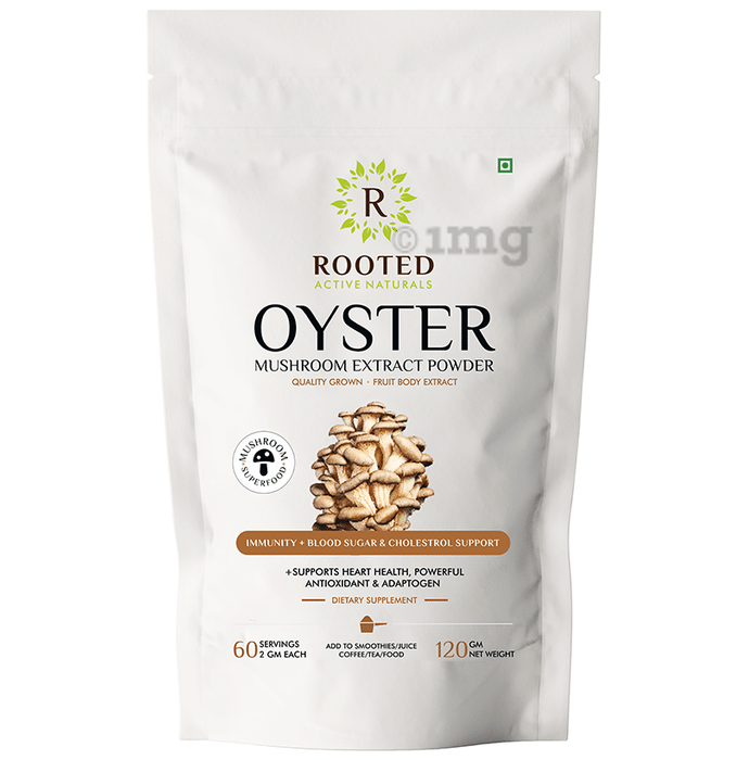 Rooted Active Naturals Oyster Mushroom Extract Powder