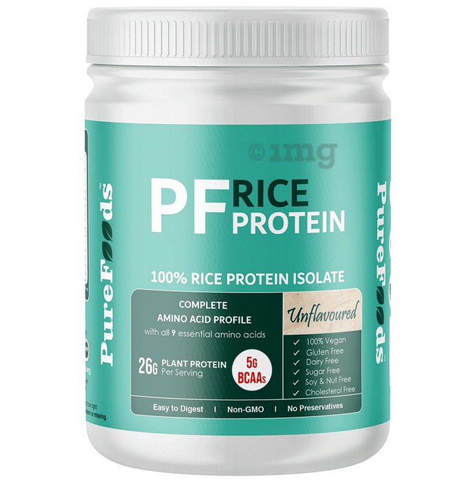 PureFoods PF Rice Protein Isolate Unflavoured
