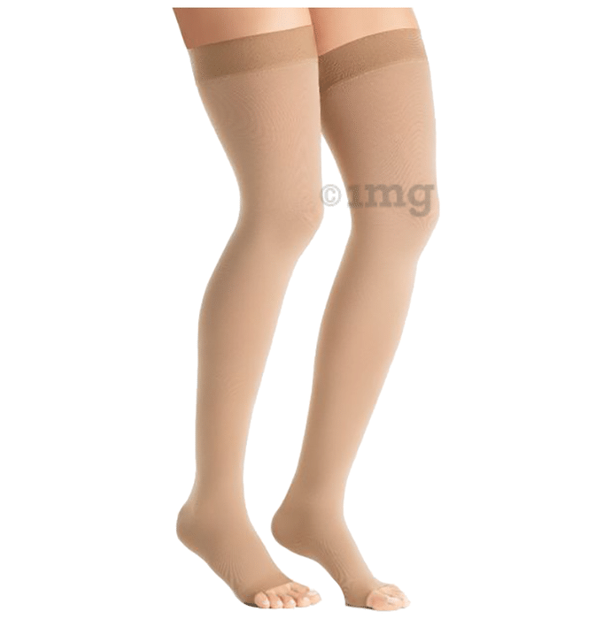 Jobst AG Thigh High Opaque Medical Compression Stockings XL Buy box of