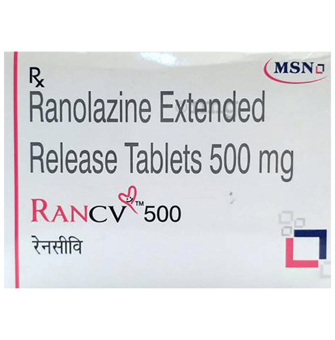 Rancv 500 Tablet Er View Uses Side Effects Price And Substitutes 1mg