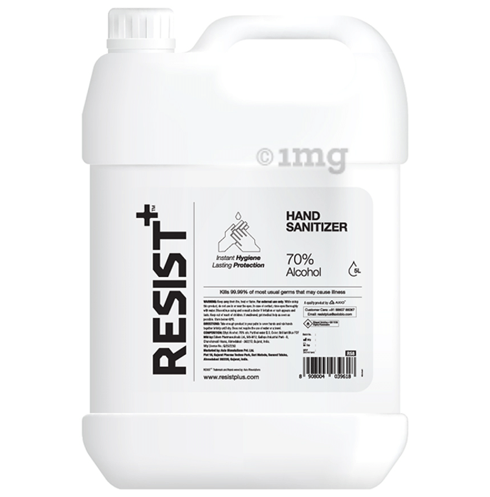 Resist+ 70% Alcohol Hand Sanitizer