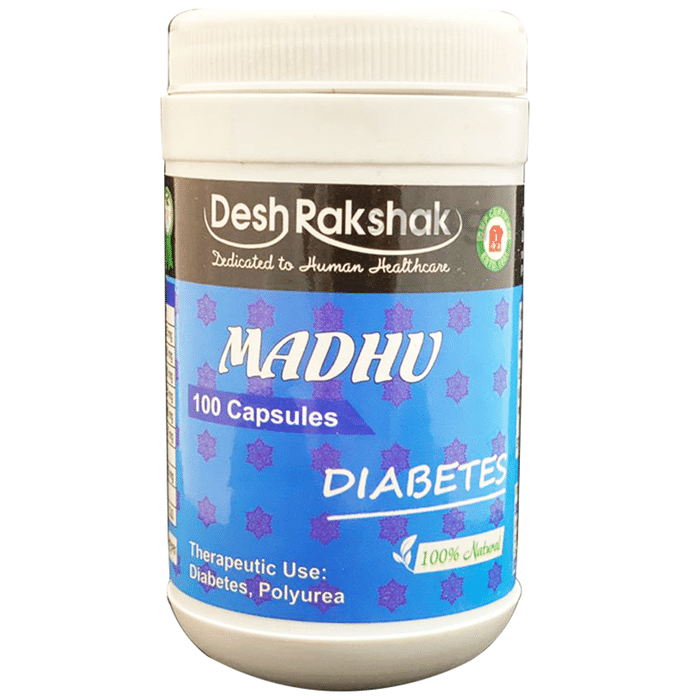 Desh Rakshak Madhu Capsule For Diabetes