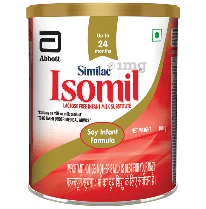 Similac Isomil Soy Infant Formula: Buy Tin of 400 gm Powder at best ...