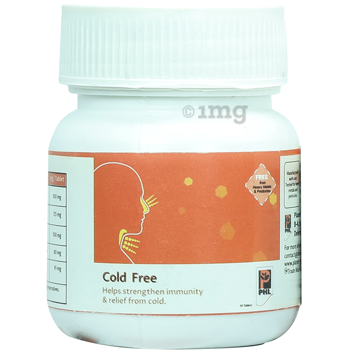 PHL Cold Free Tablet Buy bottle of 30 tablets at best price in India 1mg
