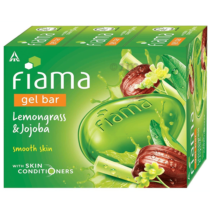 Fiama Gel Bar (125gm Each) Lemongrass & Jojoba