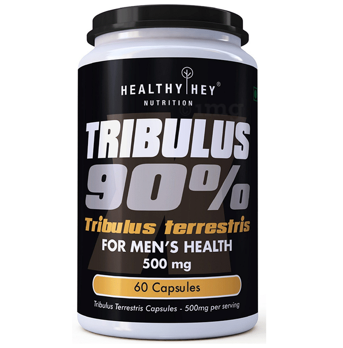 HealthyHey Tribulus 500mg Capsule