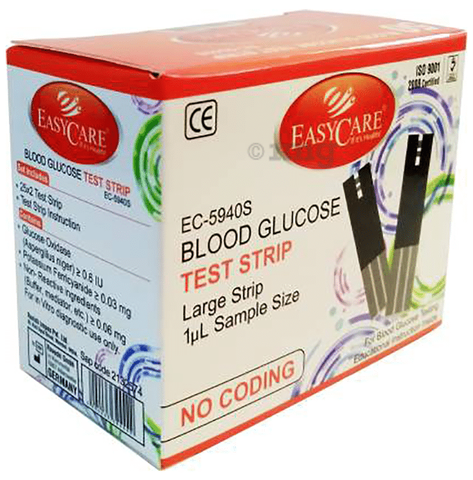 EASYCARE German Tech EC 5940S Blood Glucose Test Strip