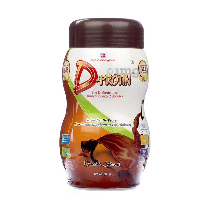 DProtin Powder Chocolate Buy jar of 500 gm Powder at best price in
