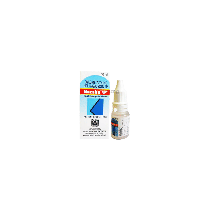 Nazalin P Nasal Decongestant Drops Buy bottle of 10 ml Nasal Drops at