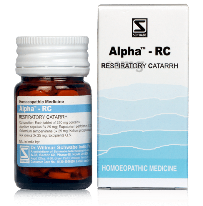 Dr Willmar Schwabe India Alpha - RC Tablet