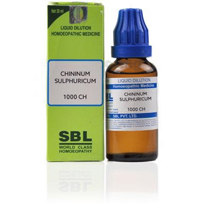 SBL Chininum Sulphuricum Dilution 1000 CH