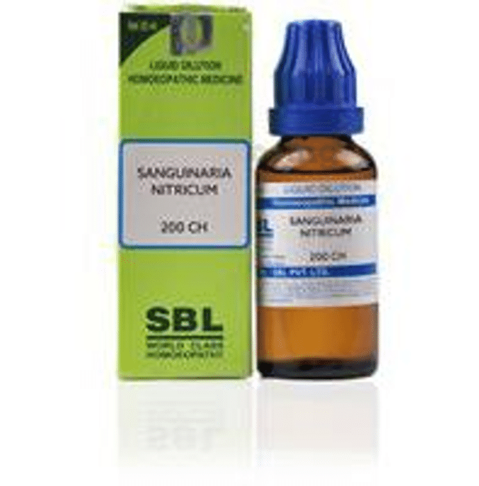 SBL Sanguinarina Nitrica Dilution 200 CH