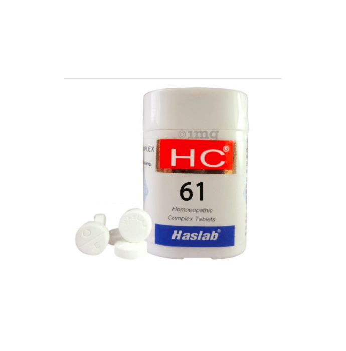 Haslab HC 61 Pepsin Complex Tablet: Buy bottle of 20 gm Tablet at best price in India - 1mg