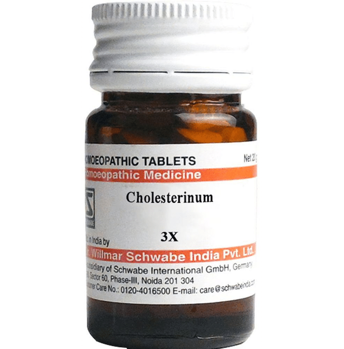 Dr Willmar Schwabe India Cholesterinum Trituration Tablet 3X