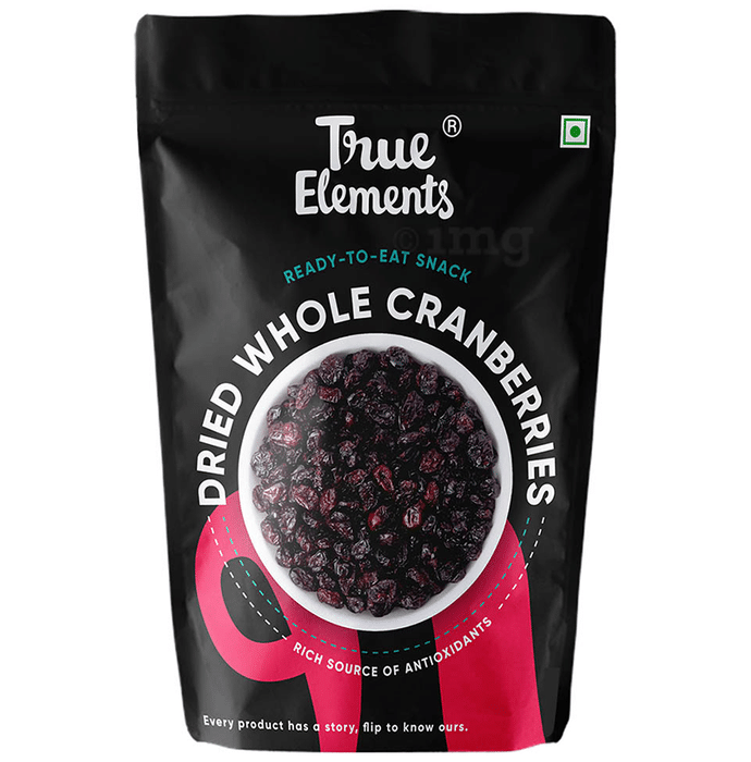 True Elements Dried Whole Cranberries