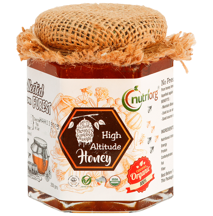 Nutriorg Certified Organic High Altitude Honey
