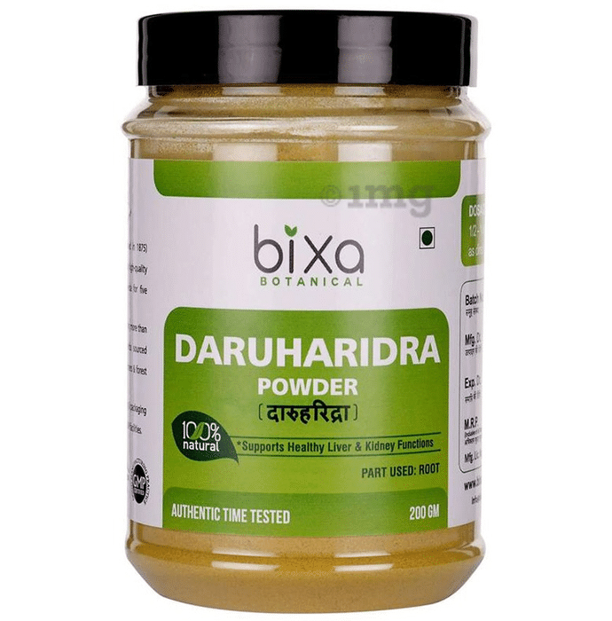 Bixa Botanical Daruharidra Powder Buy Jar Of 200 Gm Powder At Best Price In India 1mg 0932
