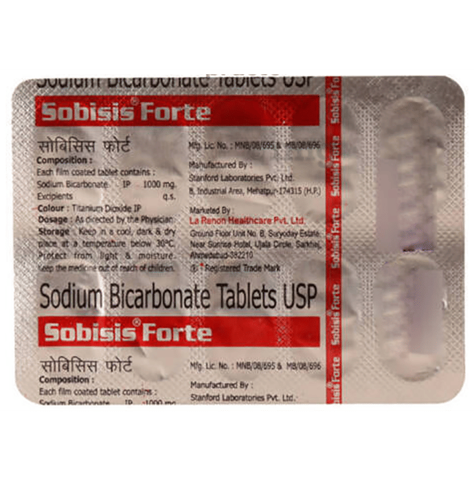 Sobisis Forte Tablet Buy Strip Of 10 Tablets At Best Price In India 1mg